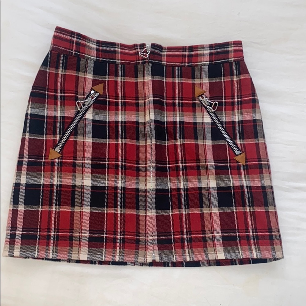 Rag & Bone plaid mini skirt! Size 00